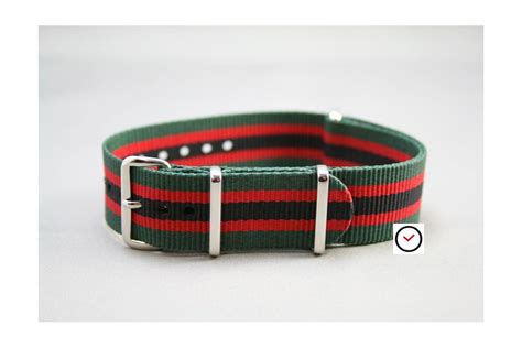 gucci nato strap|Gucci interchangeable watch straps.